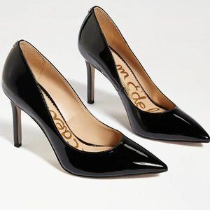 Sam Edelman | Shoes | Black Patent Sam Edelman Hazel Pointed Toe Heel Size  7 | Poshmark
